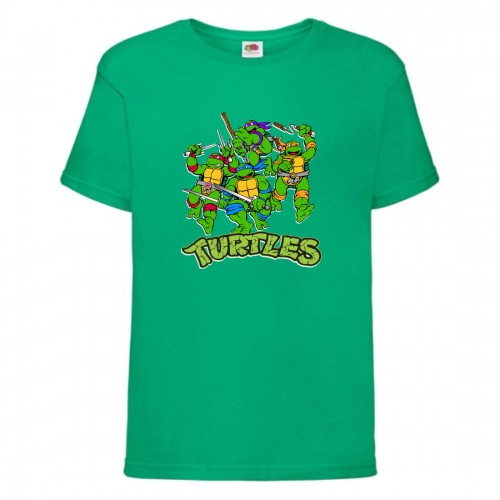 Футболка детская Черепашки Ниндзя 006 (Ninja Turtles) зеленая (NTS grn 006) 104 см Футболка детская Черепашки Ниндзя 006 (Ninja Turtles) зеленая (NTS grn 006) 104 см