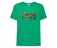 Футболка детская Черепашки Ниндзя 007 (Ninja Turtles) зеленая (NTS grn 007) 104 см Футболка детская Черепашки Ниндзя 007 (Ninja Turtles) зеленая (NTS grn 007) 104 см