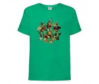 Футболка детская Черепашки Ниндзя 0010 (Ninja Turtles) зеленая (NTS grn 0010) 104 см Футболка детская Черепашки Ниндзя 0010 (Ninja Turtles) зеленая (NTS grn 0010) 104 см