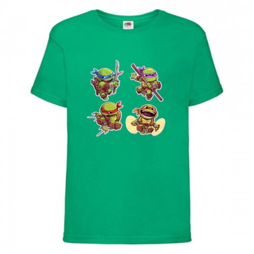 Футболка детская Черепашки Ниндзя 0012 (Ninja Turtles) зеленая (NTS grn 0012) 104 см Футболка детская Черепашки Ниндзя 0012 (Ninja Turtles) зеленая (NTS grn 0012) 104 см