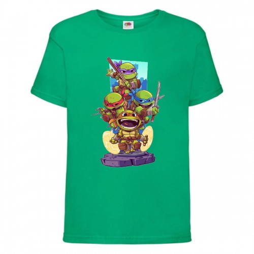 Футболка детская Черепашки Ниндзя 0013 (Ninja Turtles) зеленая (NTS grn 0013) 104 см Футболка детская Черепашки Ниндзя 0013 (Ninja Turtles) зеленая (NTS grn 0013) 104 см