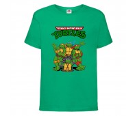Футболка детская Черепашки Ниндзя 0019 (Ninja Turtles) зеленая (NTS grn 0019) 104 см Футболка детская Черепашки Ниндзя 0019 (Ninja Turtles) зеленая (NTS grn 0019) 104 см