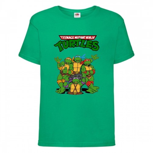 Футболка детская Черепашки Ниндзя 0019 (Ninja Turtles) зеленая (NTS grn 0019) 104 см Футболка детская Черепашки Ниндзя 0019 (Ninja Turtles) зеленая (NTS grn 0019) 104 см