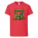 Футболка детская Черепашки Ниндзя 004 (Ninja Turtles) красная (NTS rd 004) 104 см