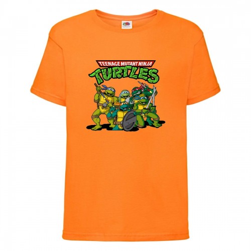 Футболка детская Черепашки Ниндзя 004 (Ninja Turtles) оранжевая (NTS orn 004) 104 см Футболка детская Черепашки Ниндзя 004 (Ninja Turtles) оранжевая (NTS orn 004) 104 см
