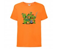 Футболка детская Черепашки Ниндзя 009 (Ninja Turtles) оранжевая (NTS orn 009) 104 см Футболка детская Черепашки Ниндзя 009 (Ninja Turtles) оранжевая (NTS orn 009) 104 см