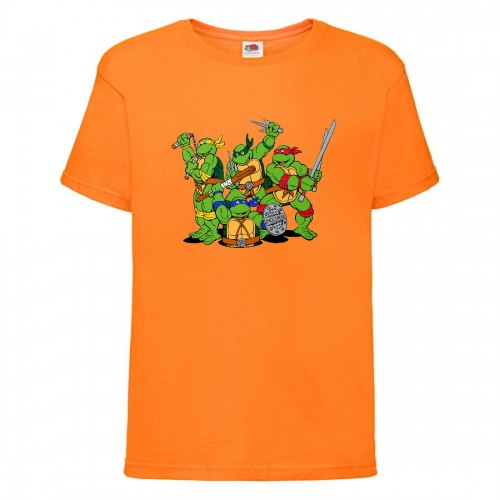 Футболка детская Черепашки Ниндзя 009 (Ninja Turtles) оранжевая (NTS orn 009) 104 см Футболка детская Черепашки Ниндзя 009 (Ninja Turtles) оранжевая (NTS orn 009) 104 см