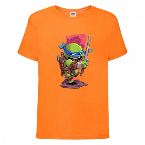 Футболка детская Черепашки Ниндзя 0017 (Ninja Turtles) оранжевая (NTS orn 0017) 104 см Футболка детская Черепашки Ниндзя 0017 (Ninja Turtles) оранжевая (NTS orn 0017) 104 см
