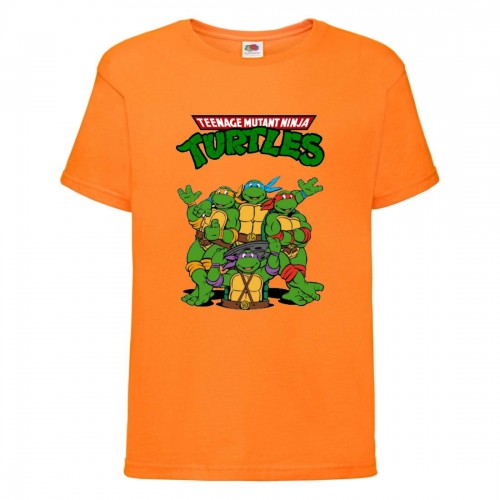 Футболка детская Черепашки Ниндзя 0019 (Ninja Turtles) оранжевая (NTS orn 0019) 104 см Футболка детская Черепашки Ниндзя 0019 (Ninja Turtles) оранжевая (NTS orn 0019) 104 см