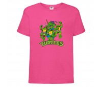 Футболка детская Черепашки Ниндзя 006 (Ninja Turtles) розовая (NTS pnc 006) 104 см Футболка детская Черепашки Ниндзя 006 (Ninja Turtles) розовая (NTS pnc 006) 104 см