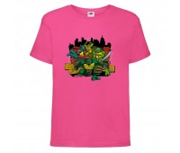 Футболка детская Черепашки Ниндзя 0018 (Ninja Turtles) розовая (NTS pnc 0018) 104 см Футболка детская Черепашки Ниндзя 0018 (Ninja Turtles) розовая (NTS pnc 0018) 104 см