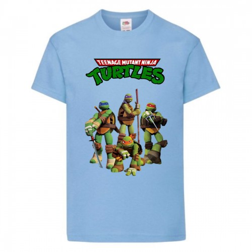 Футболка детская Черепашки Ниндзя 0011 (Ninja Turtles) голубая (NTS lbl 0011) 104 см Футболка детская Черепашки Ниндзя 0011 (Ninja Turtles) голубая (NTS lbl 0011) 104 см