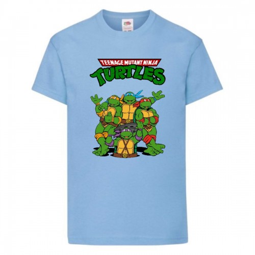 Футболка детская Черепашки Ниндзя 0019 (Ninja Turtles) голубая (NTS lbl 0019) 104 см Футболка детская Черепашки Ниндзя 0019 (Ninja Turtles) голубая (NTS lbl 0019) 104 см