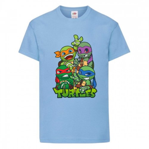 Футболка детская Черепашки Ниндзя 0023 (Ninja Turtles) голубая (NTS lbl 0023) 104 см Футболка детская Черепашки Ниндзя 0023 (Ninja Turtles) голубая (NTS lbl 0023) 104 см