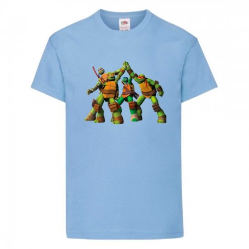 Футболка детская Черепашки Ниндзя 0026 (Ninja Turtles) голубая (NTS lbl 0026) 116 см Футболка детская Черепашки Ниндзя 0026 (Ninja Turtles) голубая (NTS lbl 0026) 116 см