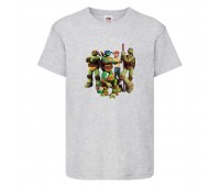 Футболка детская Черепашки Ниндзя 001 (Ninja Turtles) серая (NTS gry 001) 116 см Футболка детская Черепашки Ниндзя 001 (Ninja Turtles) серая (NTS gry 001) 116 см