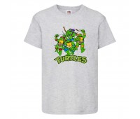 Футболка детская Черепашки Ниндзя 006 (Ninja Turtles) серая (NTS gry 006) 116 см Футболка детская Черепашки Ниндзя 006 (Ninja Turtles) серая (NTS gry 006) 116 см