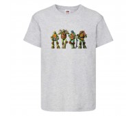 Футболка детская Черепашки Ниндзя 007 (Ninja Turtles) серая (NTS gry 007) 104 см Футболка детская Черепашки Ниндзя 007 (Ninja Turtles) серая (NTS gry 007) 104 см