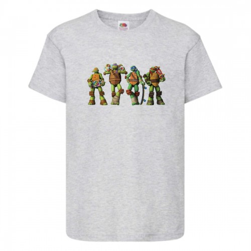 Футболка детская Черепашки Ниндзя 007 (Ninja Turtles) серая (NTS gry 007) 104 см Футболка детская Черепашки Ниндзя 007 (Ninja Turtles) серая (NTS gry 007) 104 см