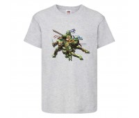 Футболка детская Черепашки Ниндзя 008 (Ninja Turtles) серая (NTS gry 008) 104 см Футболка детская Черепашки Ниндзя 008 (Ninja Turtles) серая (NTS gry 008) 104 см