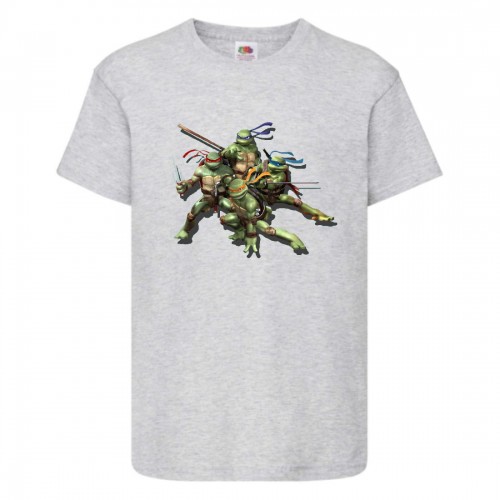 Футболка детская Черепашки Ниндзя 008 (Ninja Turtles) серая (NTS gry 008) 104 см Футболка детская Черепашки Ниндзя 008 (Ninja Turtles) серая (NTS gry 008) 104 см