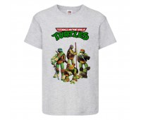 Футболка детская Черепашки Ниндзя 0011 (Ninja Turtles) серая (NTS gry 0011) 116 см Футболка детская Черепашки Ниндзя 0011 (Ninja Turtles) серая (NTS gry 0011) 116 см