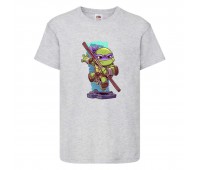 Футболка детская Черепашки Ниндзя 0014 (Ninja Turtles) серая (NTS gry 0014) 104 см Футболка детская Черепашки Ниндзя 0014 (Ninja Turtles) серая (NTS gry 0014) 104 см