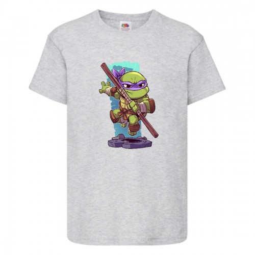 Футболка детская Черепашки Ниндзя 0014 (Ninja Turtles) серая (NTS gry 0014) 104 см Футболка детская Черепашки Ниндзя 0014 (Ninja Turtles) серая (NTS gry 0014) 104 см