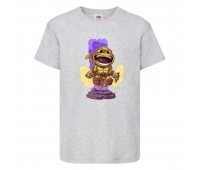 Футболка детская Черепашки Ниндзя 0015 (Ninja Turtles) серая (NTS gry 0015) 104 см