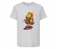 Футболка детская Черепашки Ниндзя 0016 (Ninja Turtles) серая (NTS gry 0016) 104 см Футболка детская Черепашки Ниндзя 0016 (Ninja Turtles) серая (NTS gry 0016) 104 см
