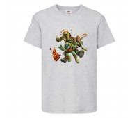 Футболка детская Черепашки Ниндзя 0020 (Ninja Turtles) серая (NTS gry 0020) 104 см Футболка детская Черепашки Ниндзя 0020 (Ninja Turtles) серая (NTS gry 0020) 104 см