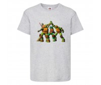 Футболка детская Черепашки Ниндзя 0026 (Ninja Turtles) серая (NTS gry 0026) 116 см Футболка детская Черепашки Ниндзя 0026 (Ninja Turtles) серая (NTS gry 0026) 116 см