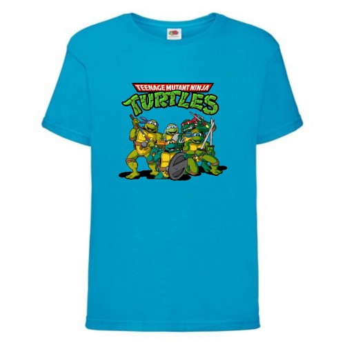 Футболка детская Черепашки Ниндзя 004 (Ninja Turtles) синяя (NTS blu 004) 116 см Футболка детская Черепашки Ниндзя 004 (Ninja Turtles) синяя (NTS blu 004) 116 см
