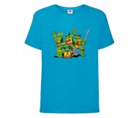 Футболка детская Черепашки Ниндзя 009 (Ninja Turtles) синяя (NTS blu 009) 104 см Футболка детская Черепашки Ниндзя 009 (Ninja Turtles) синяя (NTS blu 009) 104 см