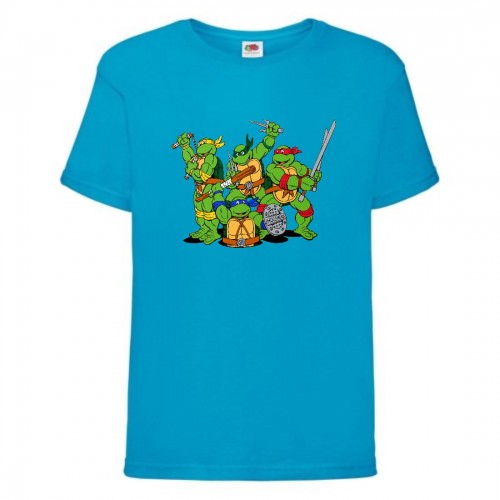 Футболка детская Черепашки Ниндзя 009 (Ninja Turtles) синяя (NTS blu 009) 104 см Футболка детская Черепашки Ниндзя 009 (Ninja Turtles) синяя (NTS blu 009) 104 см