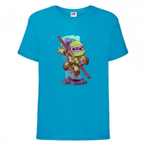Футболка детская Черепашки Ниндзя 0014 (Ninja Turtles) синяя (NTS blu 0014) 104 см Футболка детская Черепашки Ниндзя 0014 (Ninja Turtles) синяя (NTS blu 0014) 104 см