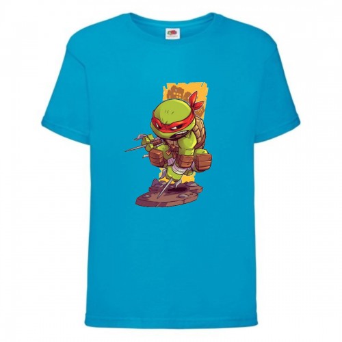 Футболка детская Черепашки Ниндзя 0016 (Ninja Turtles) синяя (NTS blu 0016) 164 см Футболка детская Черепашки Ниндзя 0016 (Ninja Turtles) синяя (NTS blu 0016) 164 см