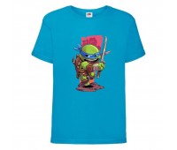 Футболка детская Черепашки Ниндзя 0017 (Ninja Turtles) синяя (NTS blu 0017) 104 см Футболка детская Черепашки Ниндзя 0017 (Ninja Turtles) синяя (NTS blu 0017) 104 см