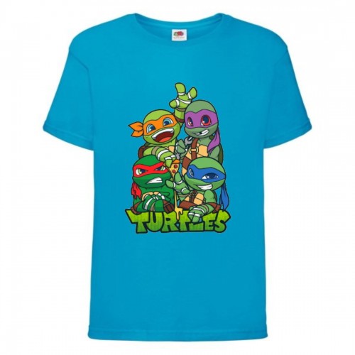 Футболка детская Черепашки Ниндзя 0023 (Ninja Turtles) синяя (NTS blu 0023) 104 см Футболка детская Черепашки Ниндзя 0023 (Ninja Turtles) синяя (NTS blu 0023) 104 см