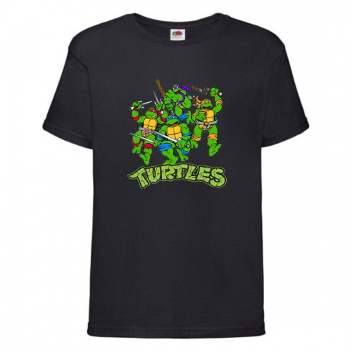 Футболка детская Черепашки Ниндзя 006 (Ninja Turtles) черная (NTS blc 006) 116 см Футболка детская Черепашки Ниндзя 006 (Ninja Turtles) черная (NTS blc 006) 116 см