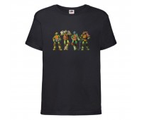 Футболка детская Черепашки Ниндзя 007 (Ninja Turtles) черная (NTS blc 007) 104 см Футболка детская Черепашки Ниндзя 007 (Ninja Turtles) черная (NTS blc 007) 104 см