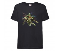 Футболка детская Черепашки Ниндзя 008 (Ninja Turtles) черная (NTS blc 008) 104 см Футболка детская Черепашки Ниндзя 008 (Ninja Turtles) черная (NTS blc 008) 104 см