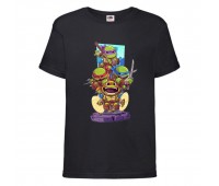 Футболка детская Черепашки Ниндзя 0013 (Ninja Turtles) черная (NTS blc 0013) 116 см Футболка детская Черепашки Ниндзя 0013 (Ninja Turtles) черная (NTS blc 0013) 116 см