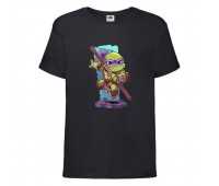 Футболка детская Черепашки Ниндзя 0014 (Ninja Turtles) черная (NTS blc 0014) 104 см Футболка детская Черепашки Ниндзя 0014 (Ninja Turtles) черная (NTS blc 0014) 104 см