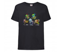 Футболка детская Черепашки Ниндзя 0024 (Ninja Turtles) черная (NTS blc 0024) 164 см Футболка детская Черепашки Ниндзя 0024 (Ninja Turtles) черная (NTS blc 0024) 164 см