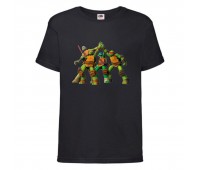 Футболка детская Черепашки Ниндзя 0026 (Ninja Turtles) черная (NTS blc 0026) 116 см Футболка детская Черепашки Ниндзя 0026 (Ninja Turtles) черная (NTS blc 0026) 116 см