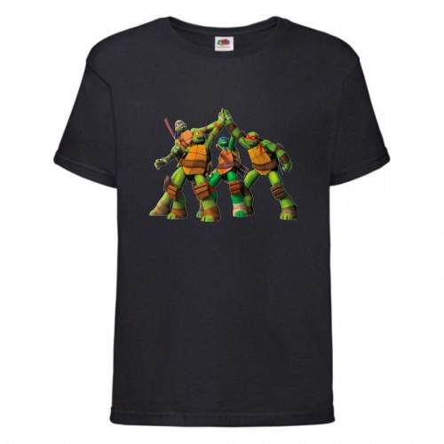 Футболка детская Черепашки Ниндзя 0026 (Ninja Turtles) черная (NTS blc 0026) 116 см Футболка детская Черепашки Ниндзя 0026 (Ninja Turtles) черная (NTS blc 0026) 116 см