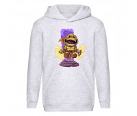 Худи детская Черепашки Ниндзя 0015 (Ninja Turtles) серый (NTR gry 0015) 116 см