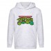 Худи детская Черепашки Ниндзя 0025 (Ninja Turtles) серый (NTR gry 0025) 116 см