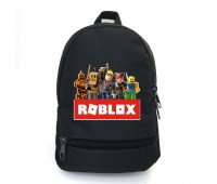 Рюкзак Роблокс подростковый BIG School Bag Roblox-001-XL черный (43 х 30  х 17 см)